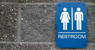 Is it safe to sit on a public toilet?